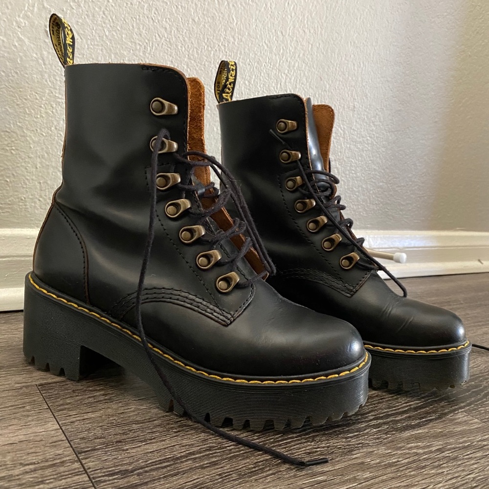 Dr. Martens - Leona Platform Boots
